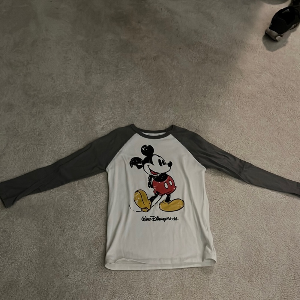 Disney Parks long Sleeve Mickey Mouse Shirt